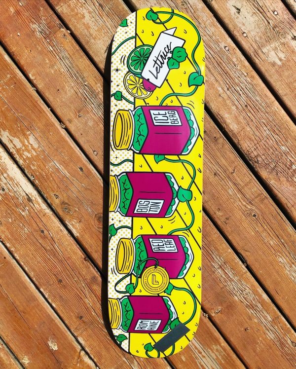 LETTUCE SKATEBOARDS - PLANCHE DISPENSARY