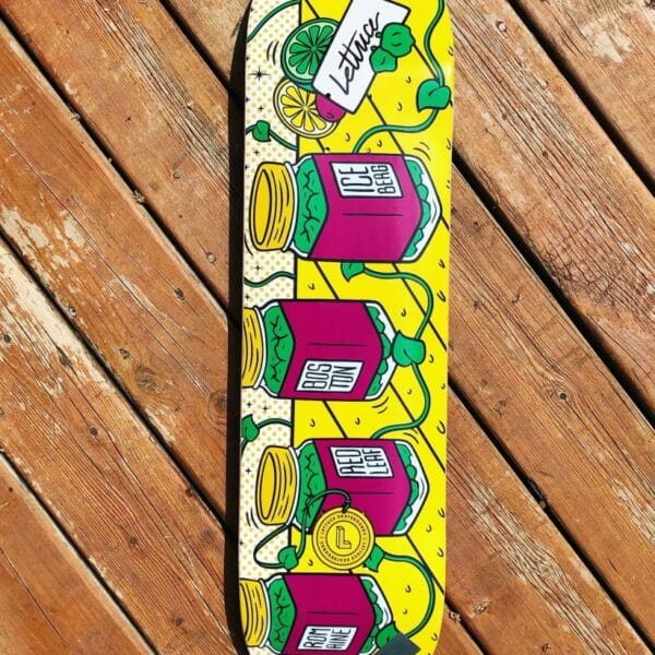 LETTUCE SKATEBOARDS - Dispensary Board