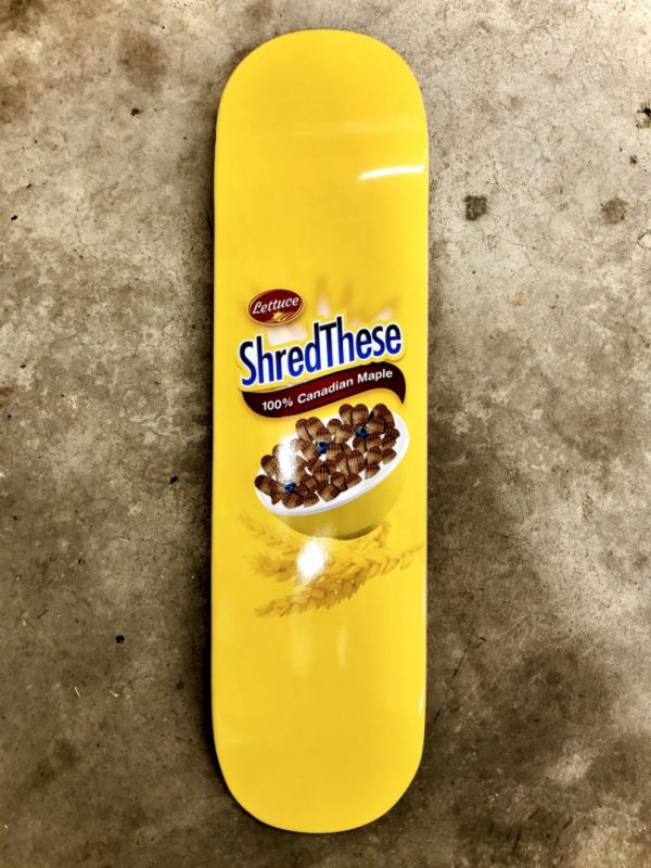 LETTUCE SKATEBOARDS - Shred These BOARD