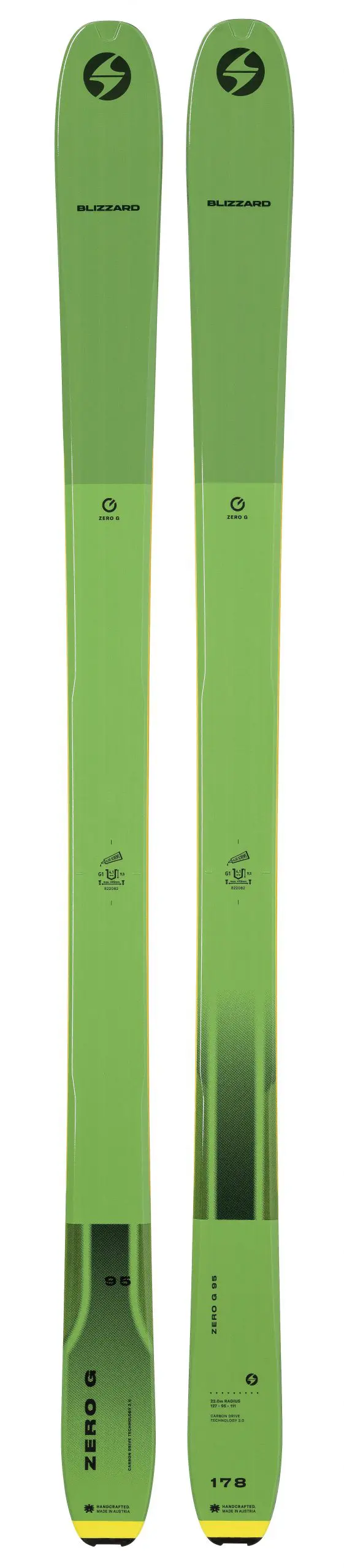 SKIS BLIZZARD ZERO G 95 - Image 2