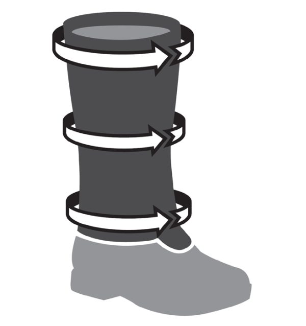 TSL LONG GAITERS HIGH TREK M/L - Image 2