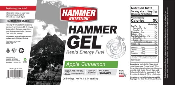 HAMMER NUTRTION - ENERGY GEL - Image 2