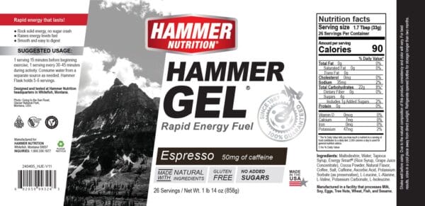 HAMMER NUTRTION - ENERGY GEL - Image 10
