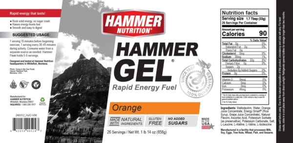 HAMMER NUTRTION - ENERGY GEL - Image 4