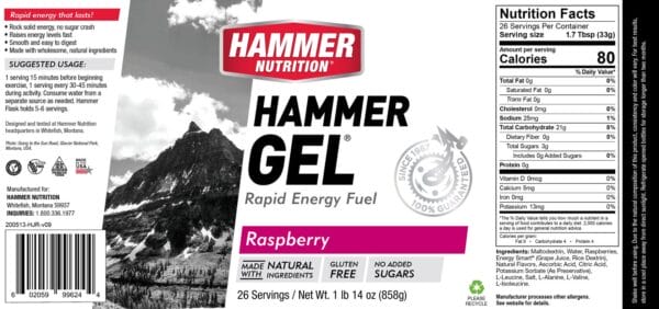 HAMMER NUTRTION - ENERGY GEL - Image 6