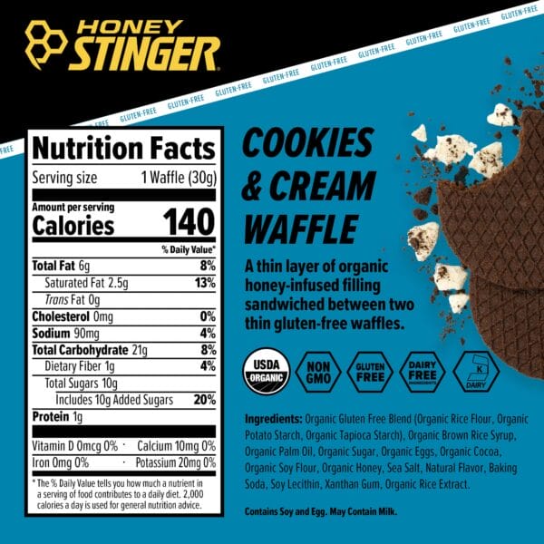 HONEY STINGER ENERGY WAFFLES - Image 8