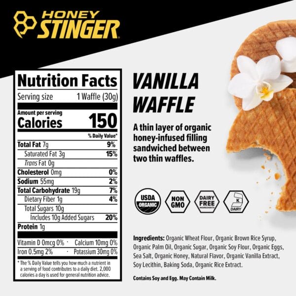 HONEY STINGER ENERGY WAFFLES - Image 9
